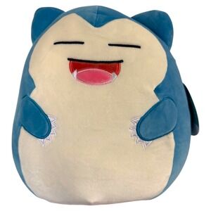 Original Squishmallows Pokemon Snorlax Plush Stuffed Toy 10 Inch‎